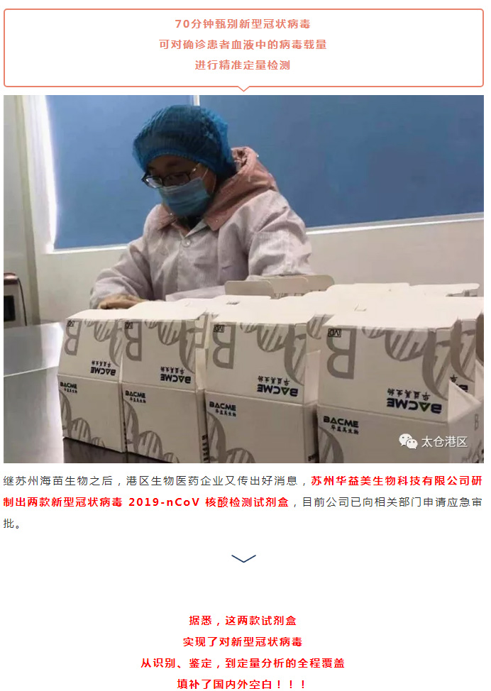 【戰(zhàn)“疫”一線】抗擊疫情再發(fā)力！又一家港區(qū)生物醫(yī)藥企業(yè)研制出高性能新冠病毒核酸檢測(cè)試劑盒！